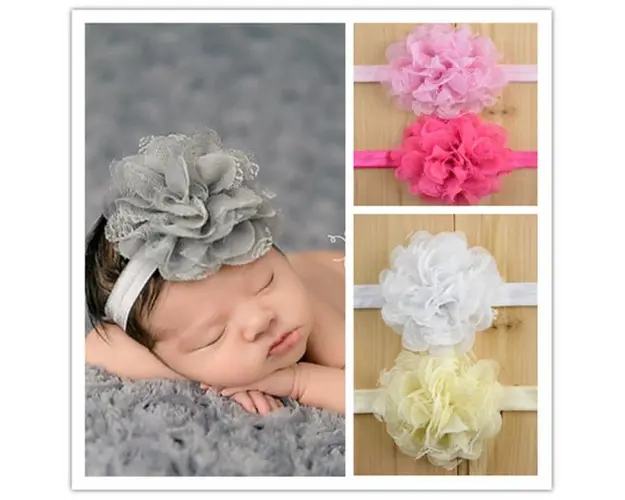 Bentita cu floare cu dantela