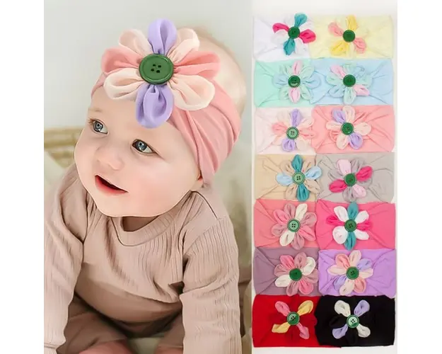 Bentita lata cu floricica cu petale colorate