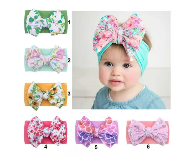 Bentita lata cu fundita cu diverse imprimeuri