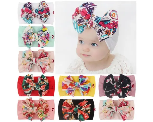 Bentita lata cu fundita inflorata