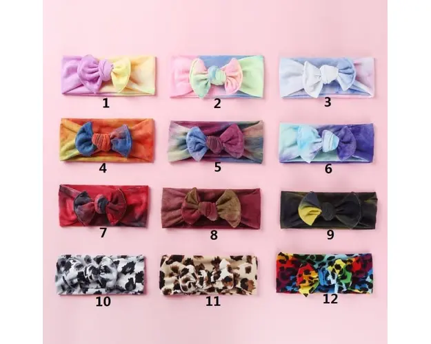 Bentita lata multicolora pentru fetite
