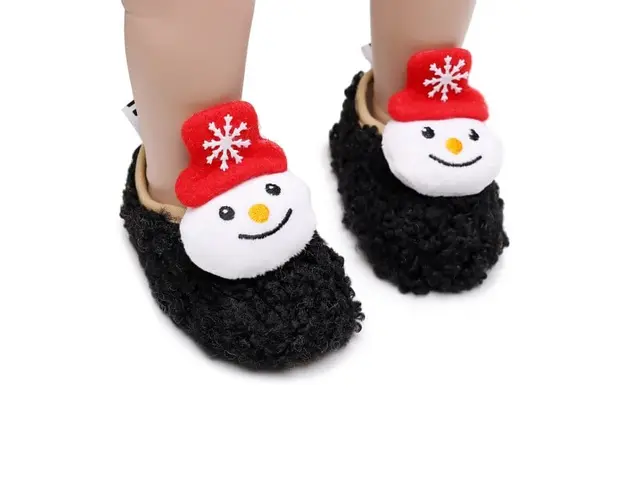 Botosei negri din blanita - Omul de zapada