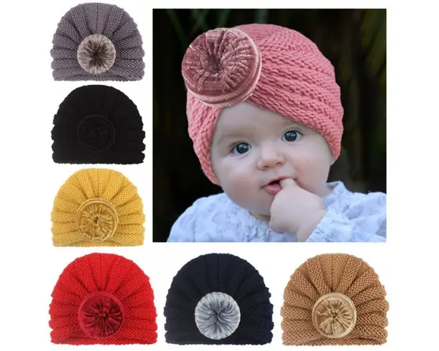 Caciulita crosetata tip turban