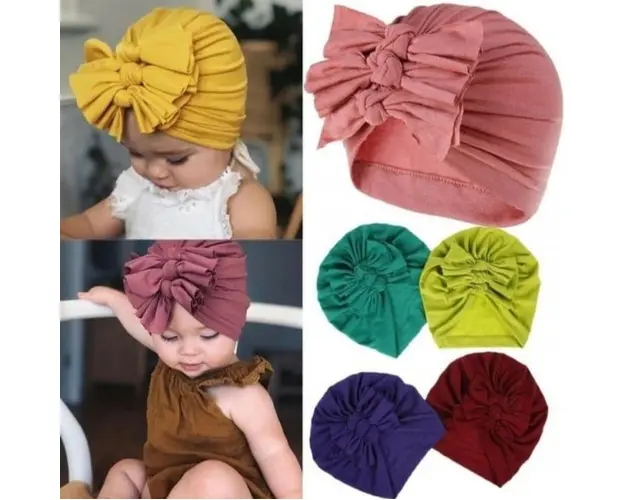 Caciulita tip turban cu trei fundite