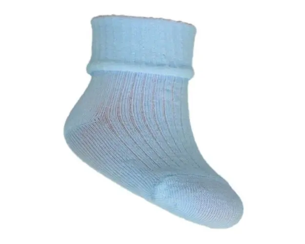 Ciorapei bleu si belumarine pentru bebelusi
