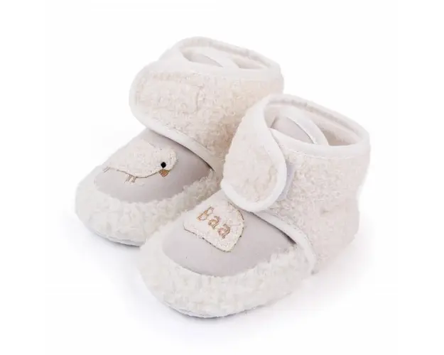 Cizmulite albe cu blanita - Baa