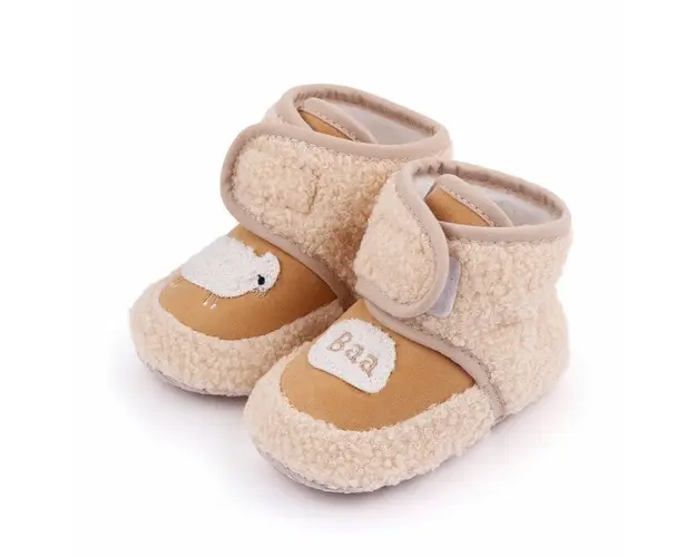 Cizmulite crem cu blanita - Baa