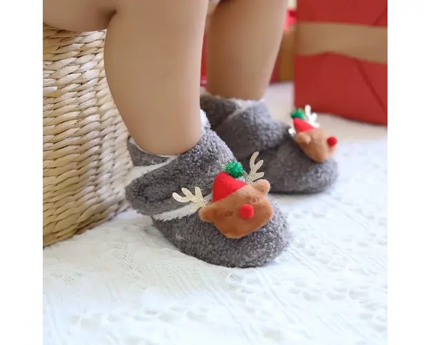 Cizmulite gri din blanita - Renul