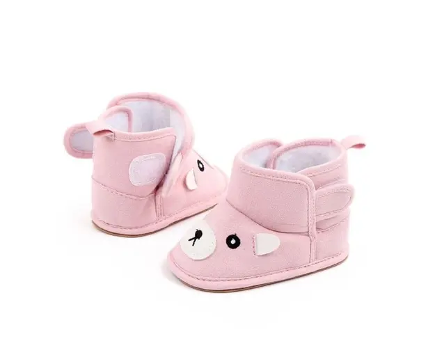 Cizmulite pentru fetite - Pink teddy