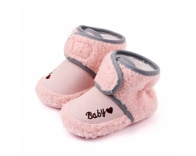 Cizmulite roz cu blanita - Baby