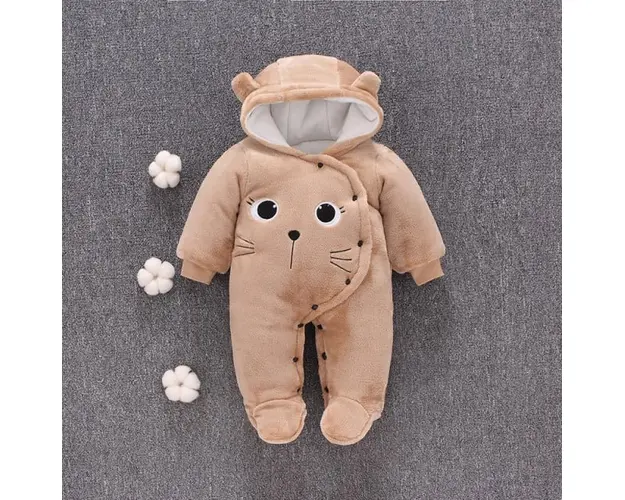 Combinezon plusat crem - Kitty