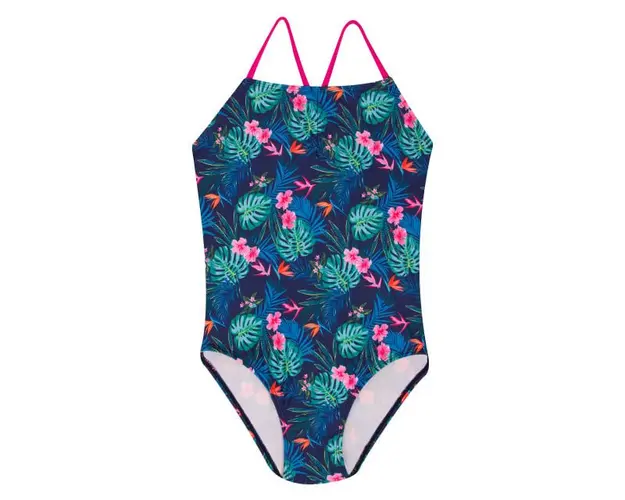 Costum de baie pentru fetite - Exotic
