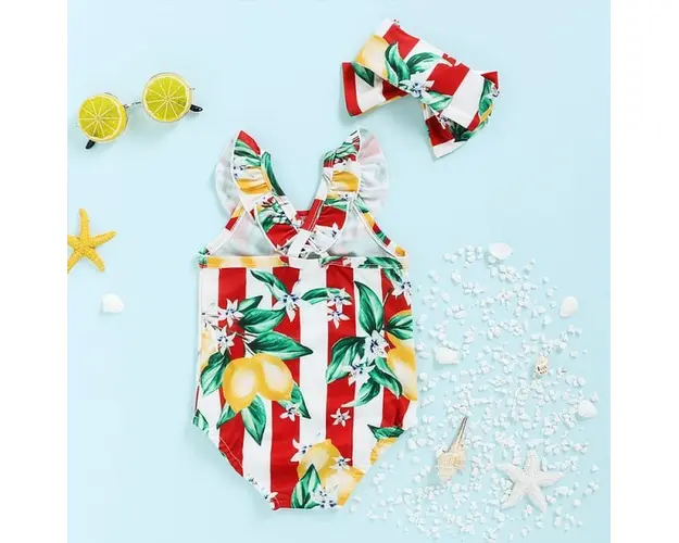 Costum de baie pentru fetite - Lamaite