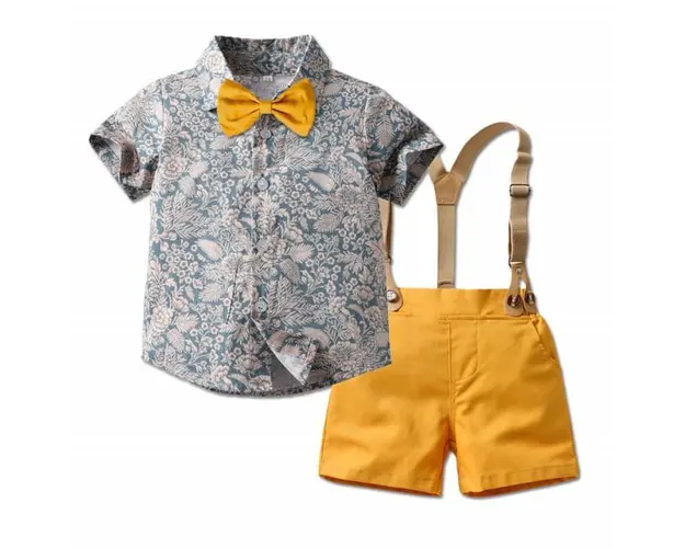 Costum elegant pentru baietei - Green