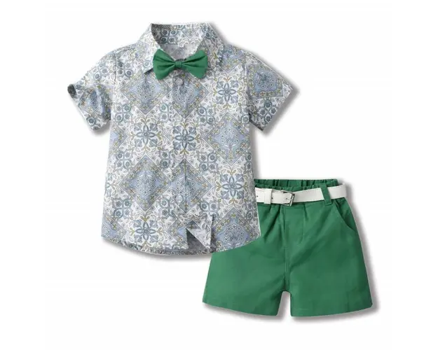 Costum elegant pentru baietei - Green