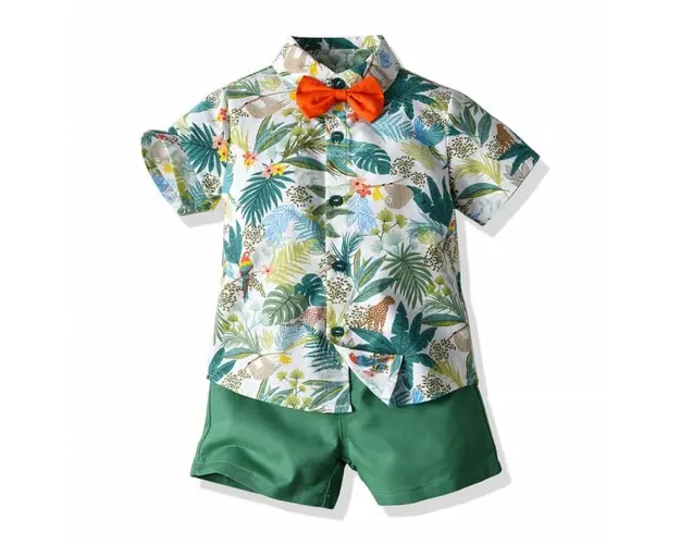 Costum elegant pentru baietei - Happy Jungle