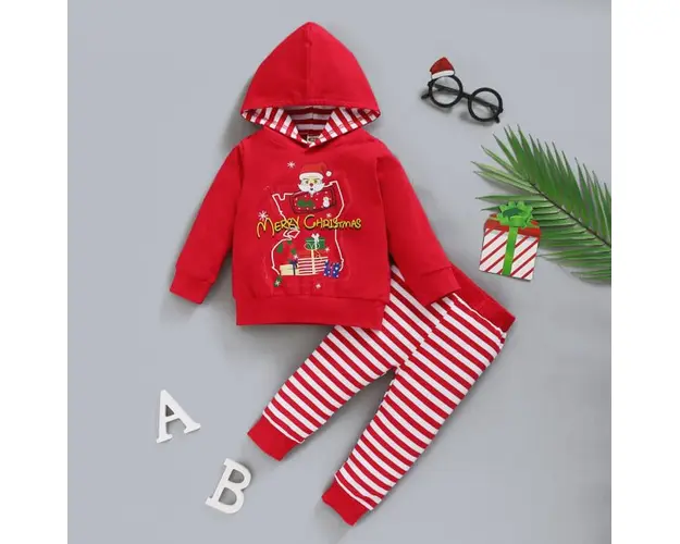 Costumas din 2 piese pentru bebelusi - Merry Christmas