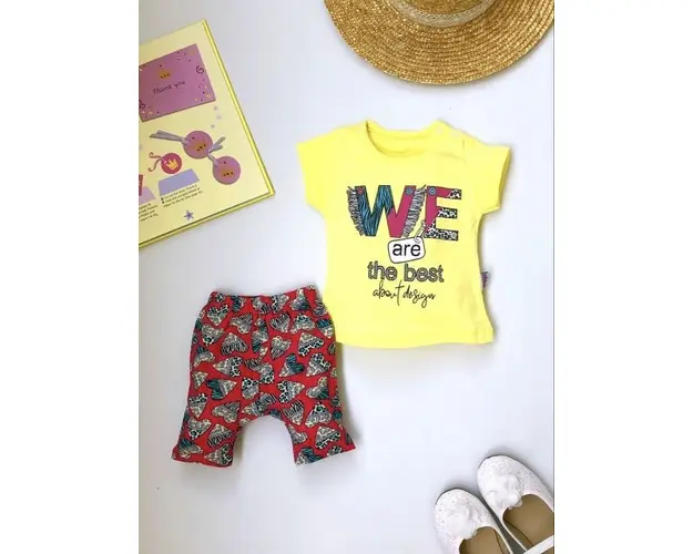 Costumas fetite cu tricou - We are the best!