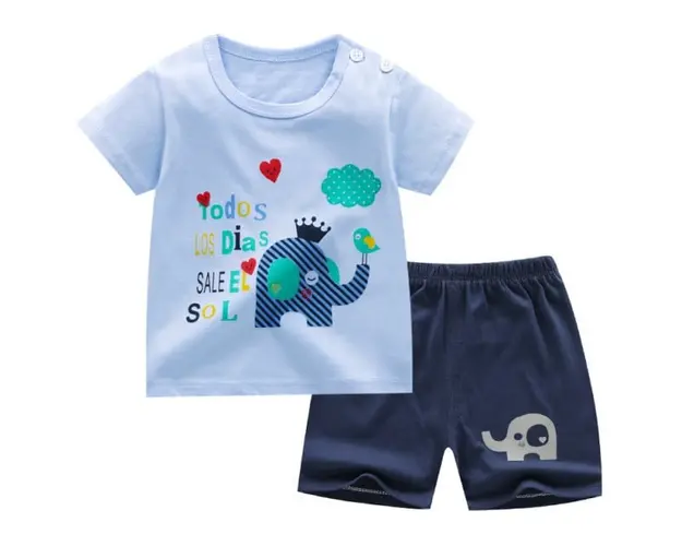 Costumas pentru baietei - Elefantel