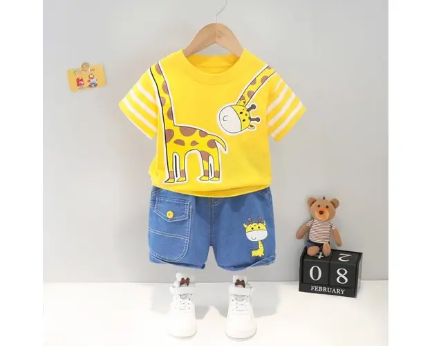 Costumas pentru baietei - Girafa