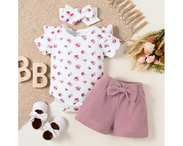 Costumas pentru fetite - Sweet roses