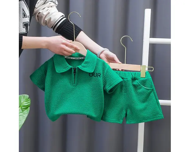 Costumas verde pentru copii - OUR