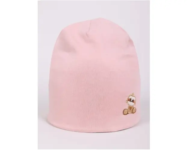 Fes pentru fetite din bumbac - Puppy