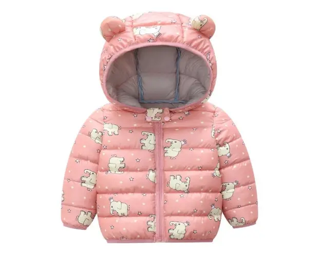 Geaca din fas roz - Elefantei