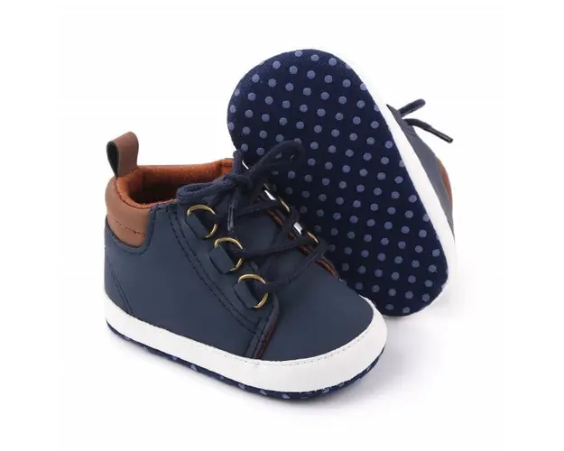 Ghetute bleumarine cu maro pentru baietei