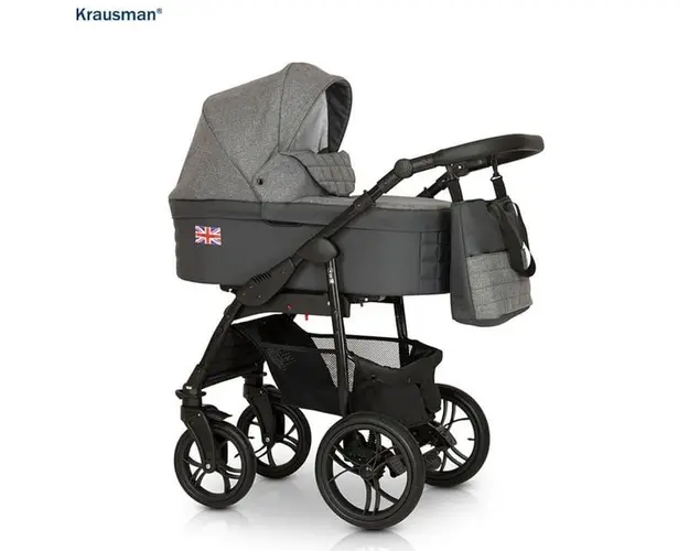 Krausman - Carucior 3 in 1 Combi Dark Grey