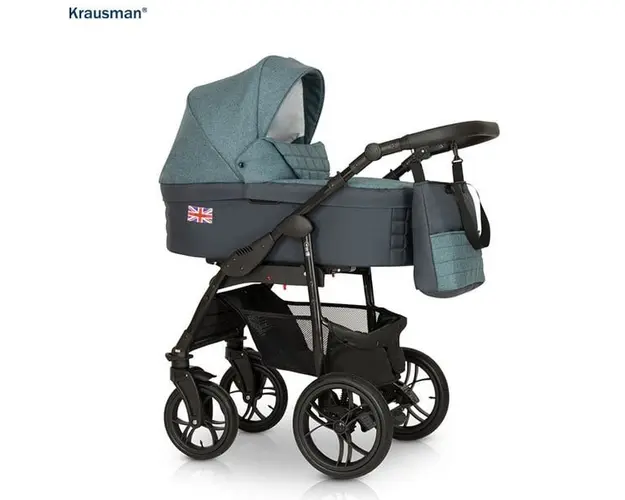 Krausman - Carucior 3 in 1 Combi Green