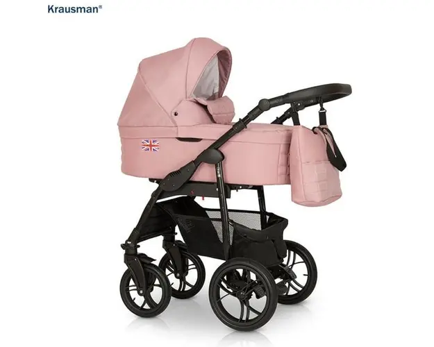 Krausman - Carucior 3 in 1 Combi Pink