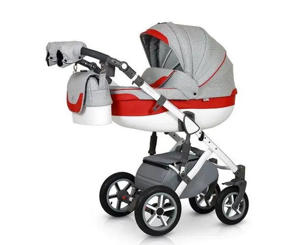 Krausman - Carucior 3 in 1 Contempo Red