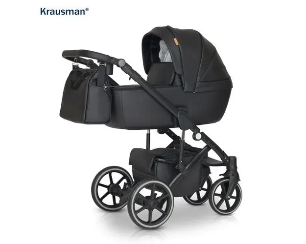 Krausman - Carucior 3 in 1 Storm Black