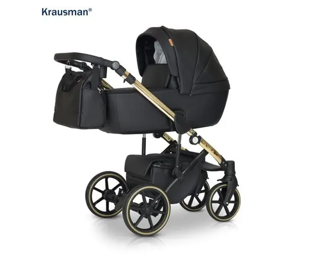 Krausman - Carucior 3 in 1 Storm Black Gold