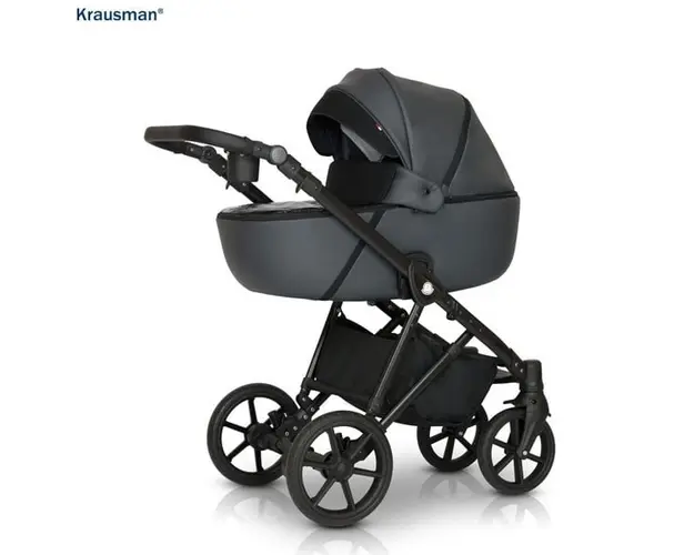 Krausman - Carucior 3 in 1 Xplorer Grey Shiny