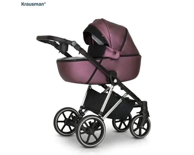 Krausman - Carucior 3 in 1 Xplorer Purple Shiny