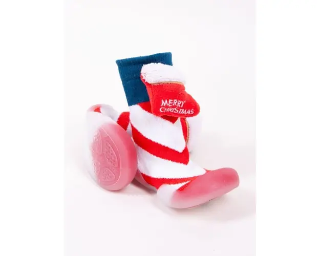 Mocasini pentru copii cu talpa antiderapanta - Merry Christmas