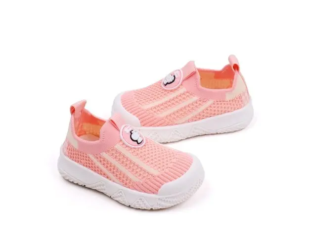 Mocasini roz pentru fetite - Kiki