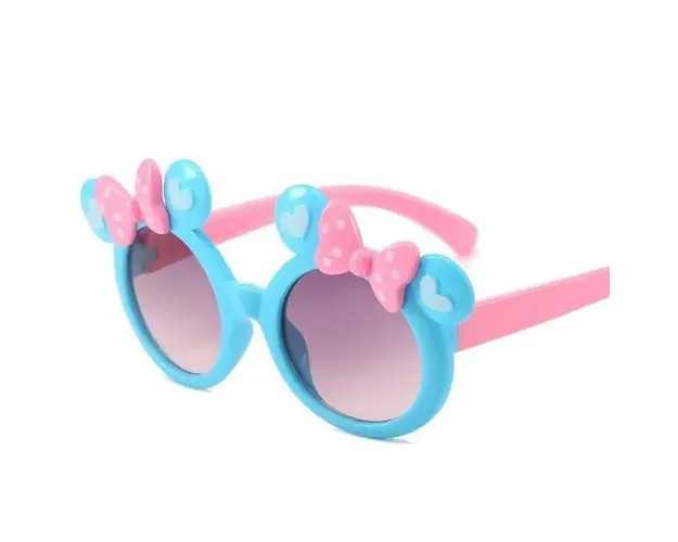 Ochelari de soare cu rama bleu - Fashion