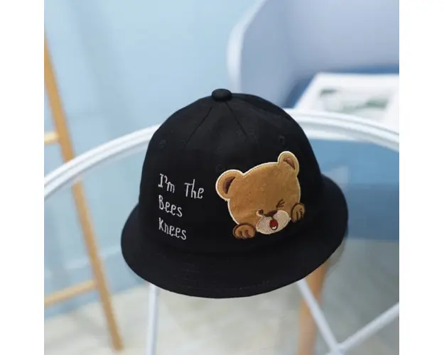 Palariuta neagra din denim - Bear