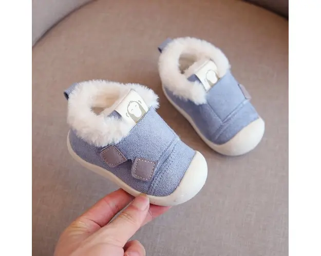 Pantofi bleu imblaniti - Snow