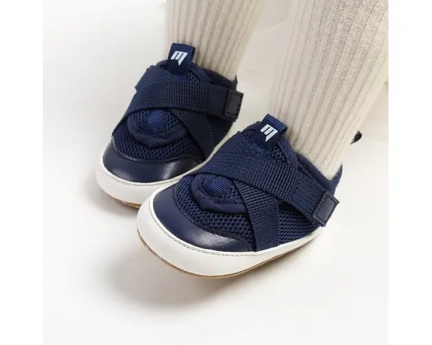 Pantofi sport bleumarin pentru bebelusi