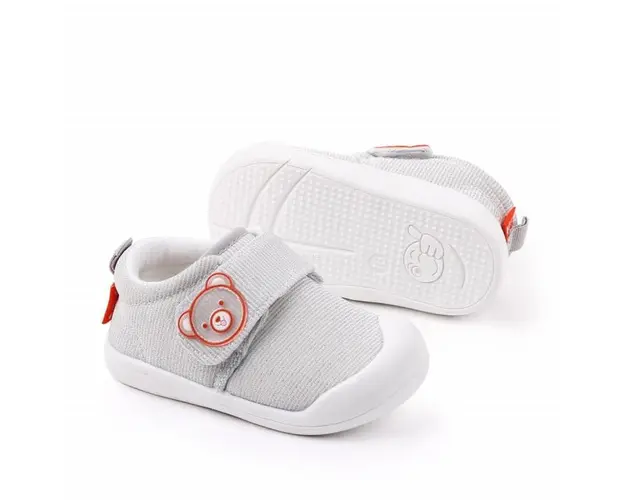 Pantofi sport gri pentru fetite - Teddy