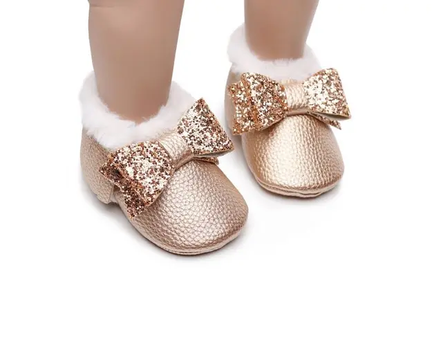 Pantofiori aurii imblaniti - Shine