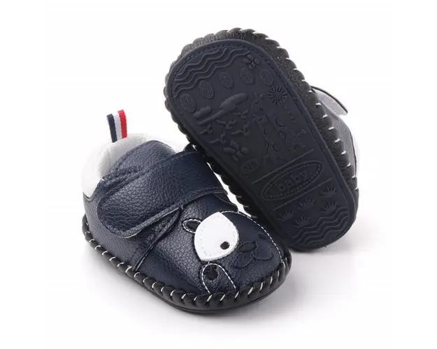 Pantofiori bleumarine pentru baietei - Catelus