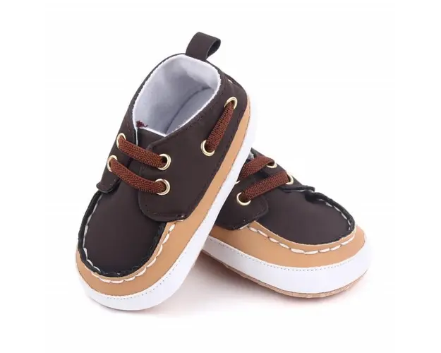 Pantofiori crem cu maro tip mocasini