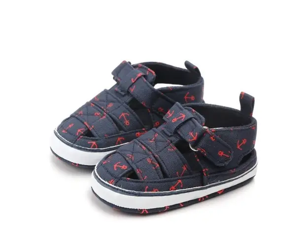 Pantofiori decupati bleumarine - Ancore