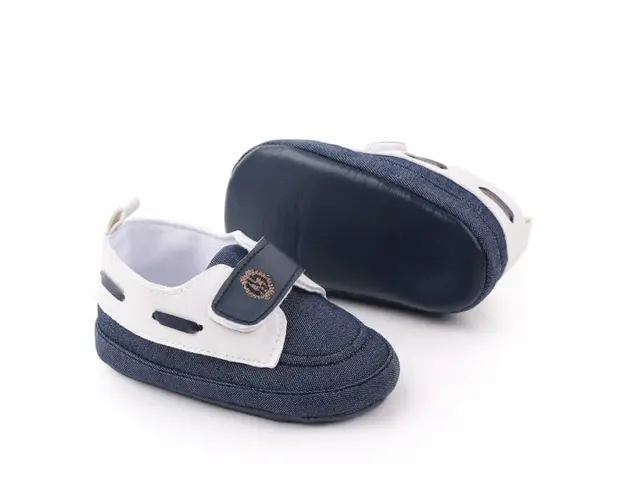 Pantofiori denim tip mocasini