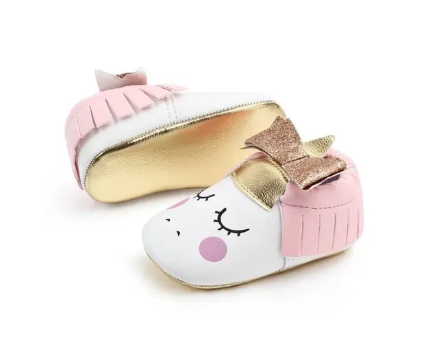 Pantofiori pentru bebelusi - Unicorn
